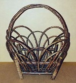 Rustic Furniture - Large Willow flower Basket