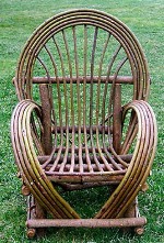 Rustic Furniture - Bent Willow Chair
